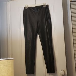 Zara basics Faux leather leggings